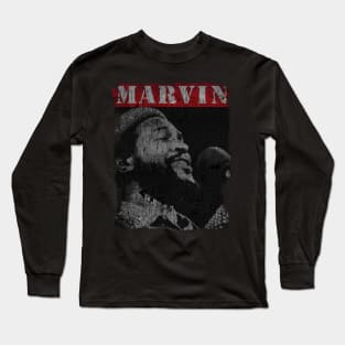 TEXTURE ART - Marvin gaye Live Long Sleeve T-Shirt